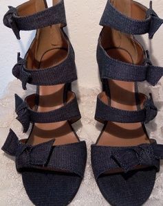 Jean sandals